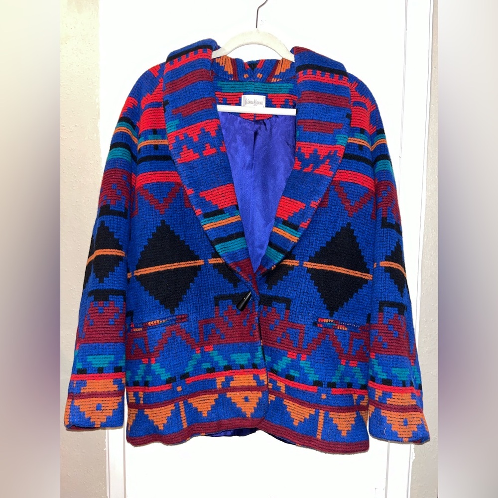 Vintage Neiman Marcus Blanket Blazer szL